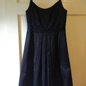 David's Bridal Women's Dress Size 4 Black Solid Fit & Flare